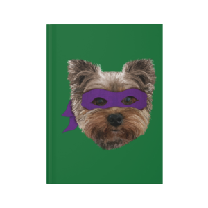 Our BFF is a Ninja Yorkie! (Hardcover Journal Matte - Purple)
