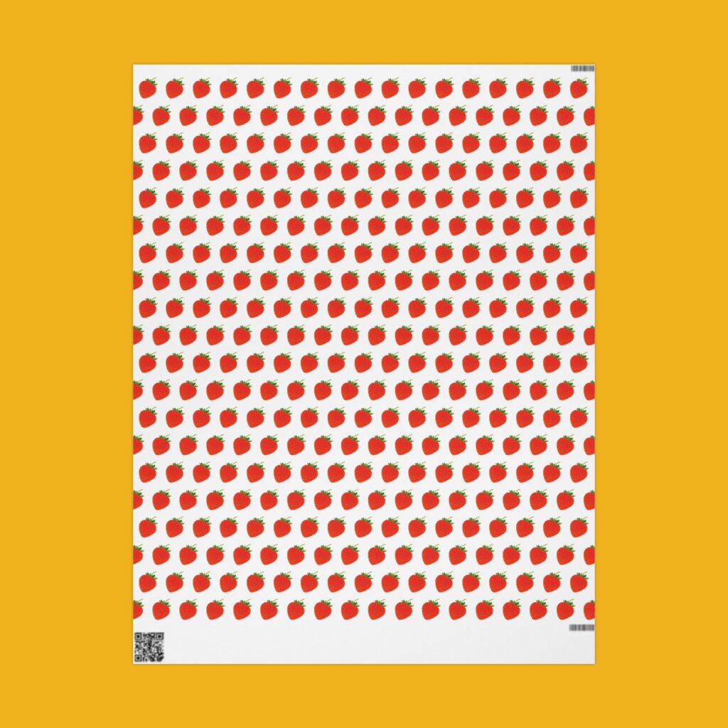Strawberry Wrapping Paper