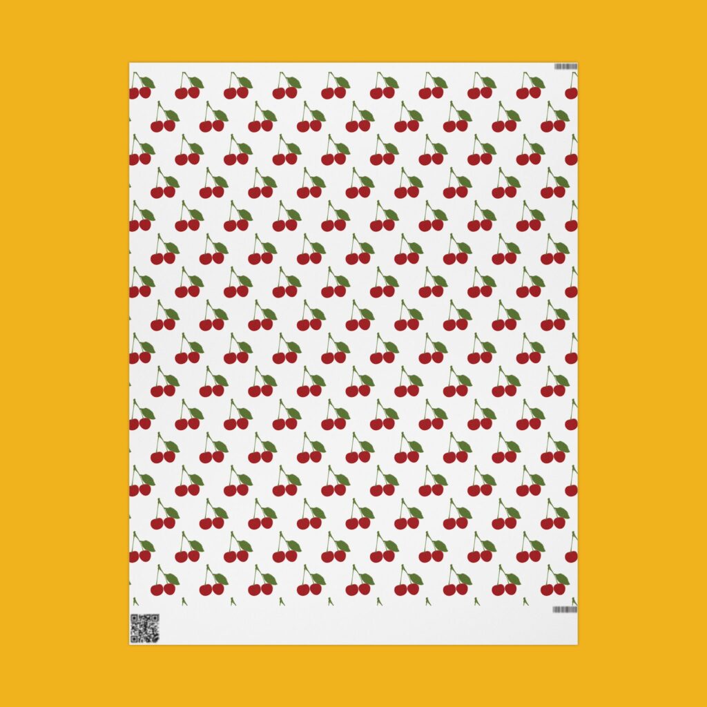 Cherry Wrapping Paper