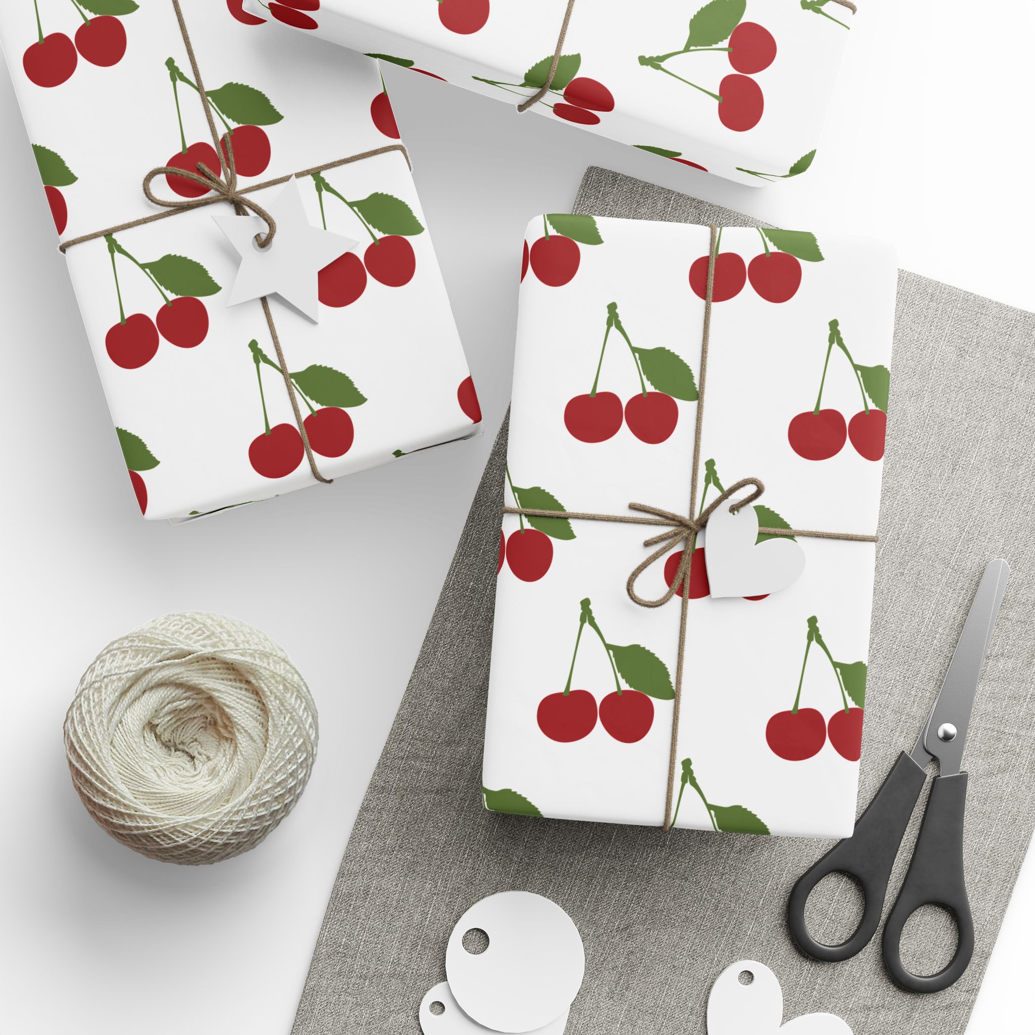 Cherry Wrapping Paper - Image 3