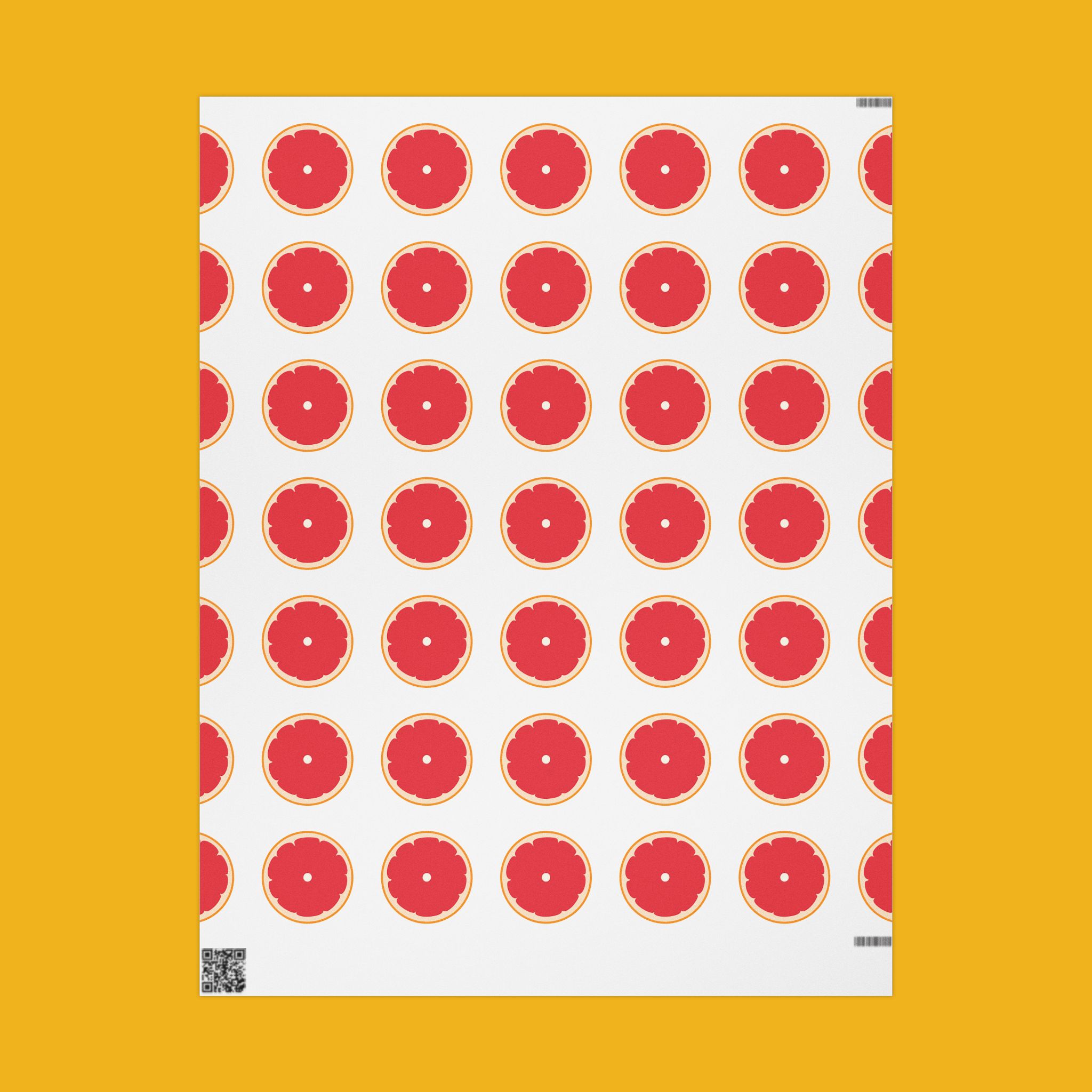 Ruby Red Grapefruit Wrapping Paper